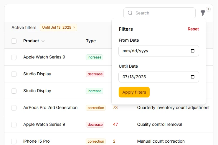 Date Range Pickers with Preset Options