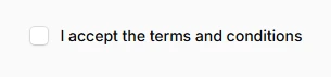 Traditional Checkboxes