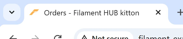 Favicon customization