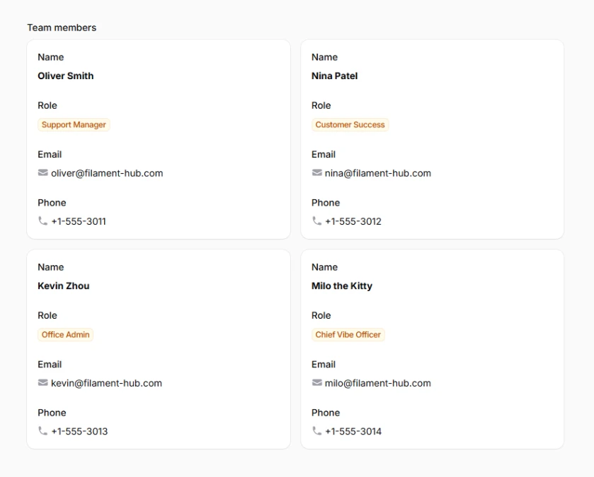 Responsive grid layouts