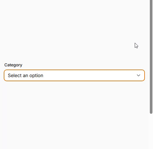 Edit existing options