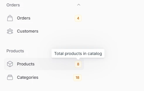 Sidebar Navigation